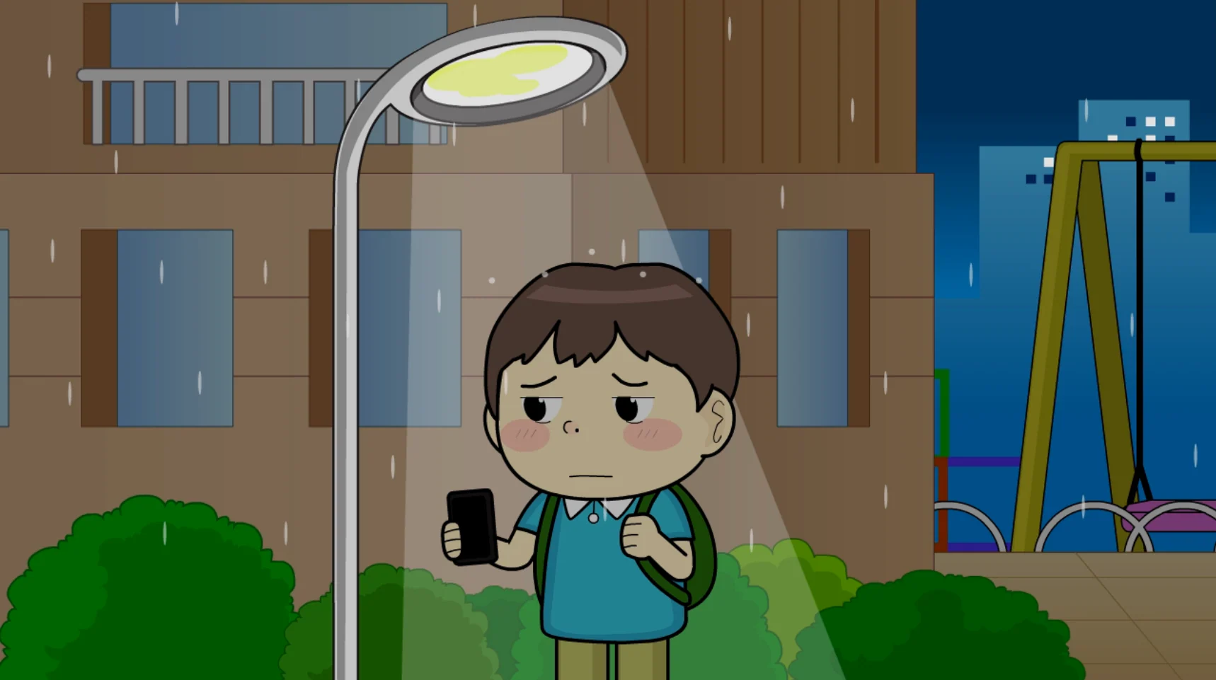 경기화성오산교육청 생명존중 캠페인 애니메이션 상세 이미지 7